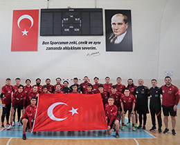 Futsal A ve U19 Milli Takımımız, 19 Mayıs Gençlik ve Spor Bayramını kutladı
