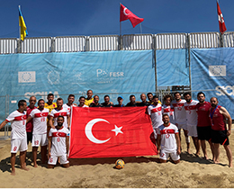 Plaj Futbolu Milli Takm, Zafer Bayramn kutlad