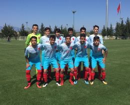 U14 Milli Takm, Azerbaycan ile 1-1 berabere kald