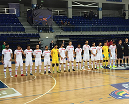 Futsal Milli Takm, Macaristana 3-0 yenildi