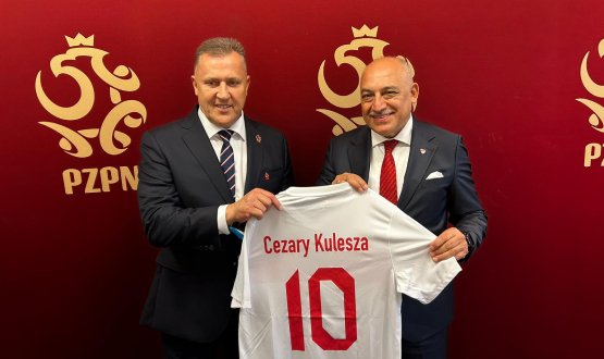 TFF President Bykeki Met With Polish Football Federation President Kulesza