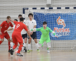 Futsal U19s draw with France: 2-2