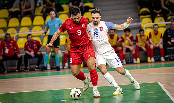 Futsal A Millî Takmmz, Slovakya'ya Malup Oldu