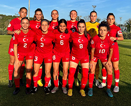 U19 Kadın Milli Takımımız, Azerbaycanı 3-0 yendi