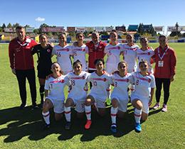 Womens U19s lost against Portugal: 3-0