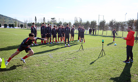 U17 ve U19 Mill Takmlarmza Atletik Performans Testleri Uyguland