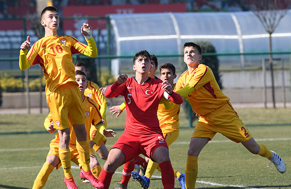 U14 Milli Takm, Kuzey Makedonya ile 2-2 berabere kald