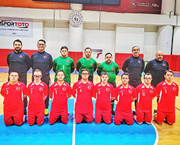 Down Sendrom Futsal Milli Takm Gaziantepte Kampa Girdi