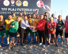 2024 TFF Plaj Futbolu Ligi Sper Finallerinde ampiyon Gmldrspor