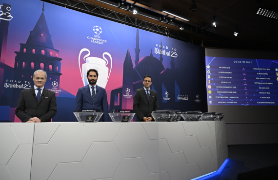 UEFA ampiyonlar Ligi Son 16 Turu kuralar ekildi