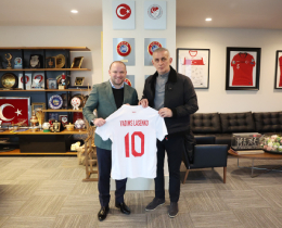 Vadims Ļaenko Visited TFF President Hacosmanolu