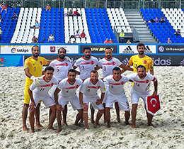 Beach Soccer National Team lost against Switzerland: 8-2