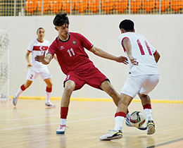 Futsal U19 Milli Takmmz, Moldovay 2-0 Malup Etti