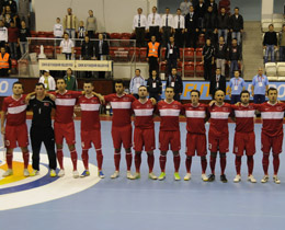 Futsal Milli Takm, Romanyaya 4-2 yenildi