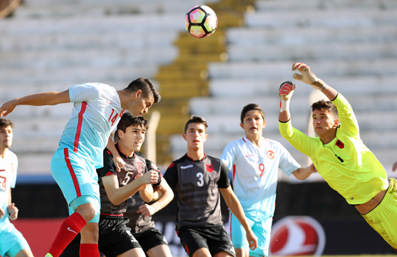 U16s draw against Albania: 0-0
