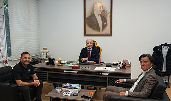 Vincenzo Montella’dan Galatasaray’a ziyaret