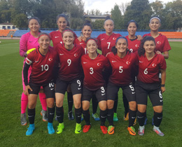 Womens U17s lose to Czech Republic: 2-1
