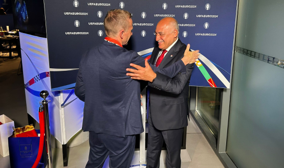 TFF President Mehmet Bykeki Met With Klaus Mitterdorfer