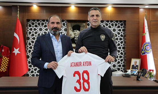 TFF Ynetim Kurulu'ndan Kayseri Emniyet Mdr Aydn'a Ziyaret