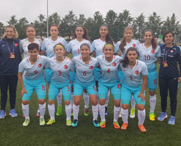 Womens U17s defeat Latvia: 7-0