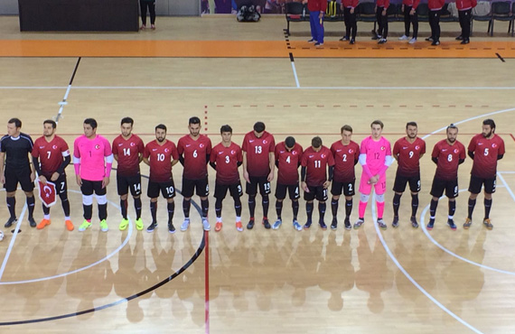 Futsal Milli Takm, Tacikistan' 2-1 yendi