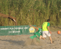 Garanti Plaj Futbolu Liginde iekli-Van etab sona erdi