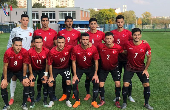 U19 Milli Takm, Hrvatistan'a 2-1 yenildi