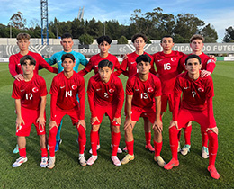 U15 Mill Takmmz, UEFA Geliim Turnuvasnda Portekize 3-2 Yenildi