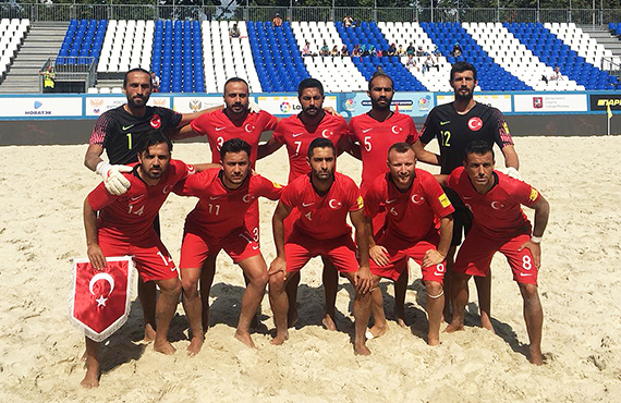Beach Soccer National Team lost against Lithuania: 2-0