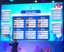 2017 FIFA U-17 World Cup Draw organized