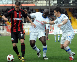 Gaziantepspor 4-1 Bykehir Belediyespor
