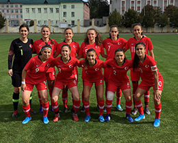 Womens U17s draw with Romania: 4-4
