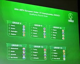 2020-21 UEFA U19 Turnuvalar iptal edildi