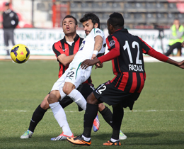 Gaziantepspor 1-1 Akhisar Belediyespor