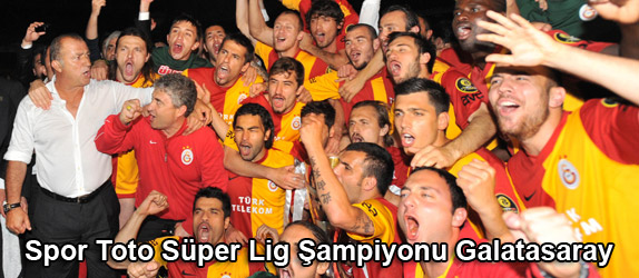 Spor Toto Sper Lig ampiyonu Galatasaray