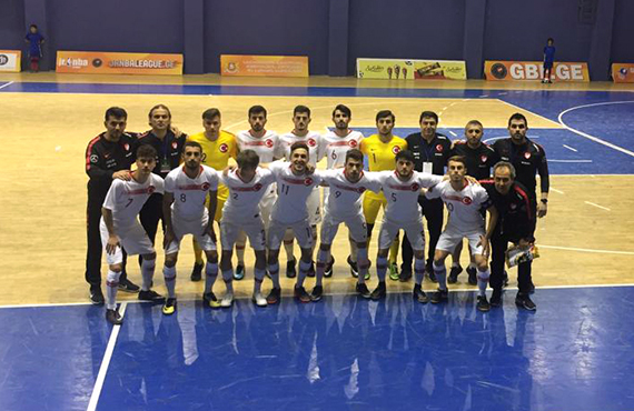 Futsal U19 Milli Takm, spanya'ya 4-2 yenildi