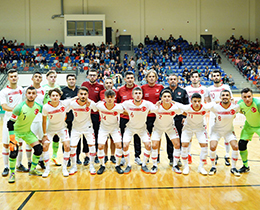 Futsal U19s beat Latvia: 6-0