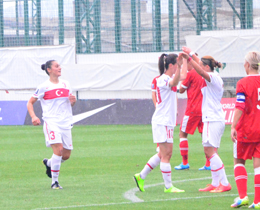 Womens A National Team beat Belarus: 3-0