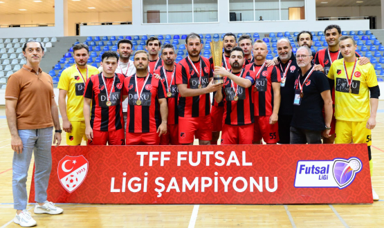 TFF Futsal Ligi 2023-2024 Sezonu ampiyonu stanbul ili SK Oldu