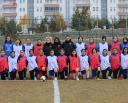 U15 ve U17 Kız Milli Takımları bölge seçmelerinin Erzurum etabı tamamlandı