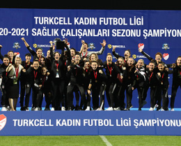 Turkcell Kadn Futbol Liginde ampiyon Beikta JK Vodafone Kadn Futbol Takm