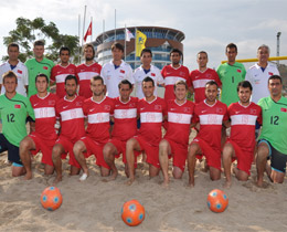Beach Soccer National Team reach the final at Challenge Cup