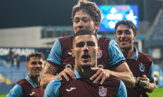 Trabzonspor, UEFA Genlik Ligi'nde Budućnost'u 5-2 Yendi