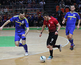 Futsal Milli Takm, Bosna Herseke 7-2 yenildi