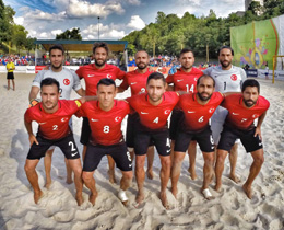 Beach Soccer National Team lose to Belarus: 2-1