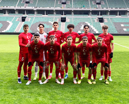 U18 Milli Takımı, Romanyayı 3-0 yendi