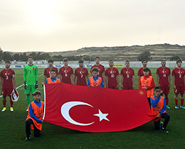 U17 Milli Takımı, Malta U18 Milli Takımını 2-0 yendi