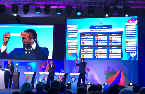 2017 FIFA U-17 World Cup Draw organized