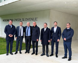 TFF President Hacosmanolu Visited Football Association of Slovenia