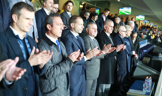 TFF President Hacosmanolu Watched Fenerbahe - Athletic Bilbao Match